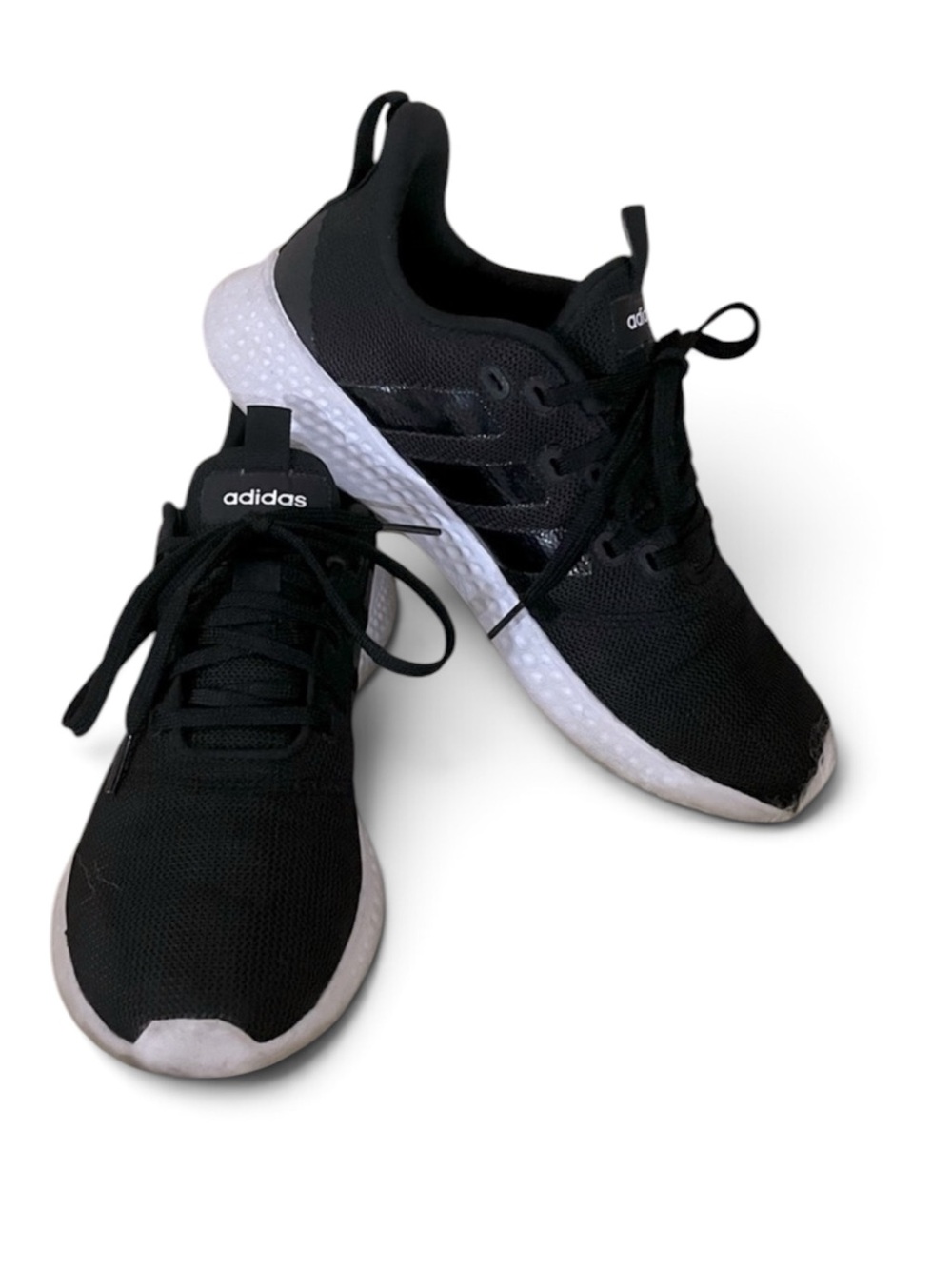 Adidas Black Running Athletic Shoes